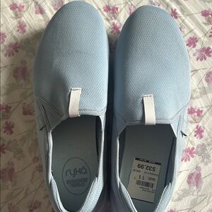Ryka Sky Blue Casual Slip-Ons